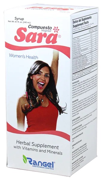 Sara Rangel, Frasco 240ml