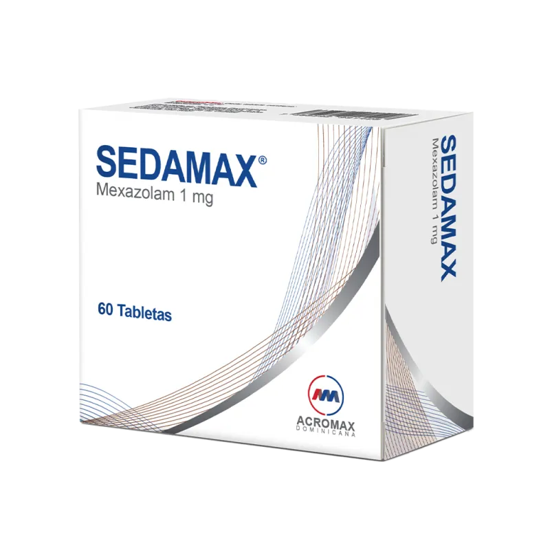Sedamax 1mg, 60 Tabletas