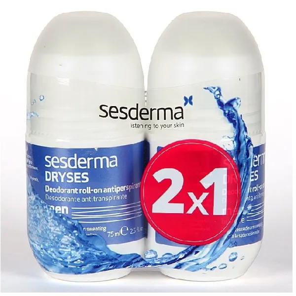 Sesderma Dryses Desodorante Hombre Promo 2x1, Frasco 75ml