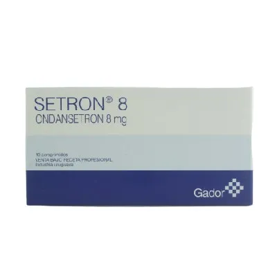 Setron 8mg, 10 Compromidos
