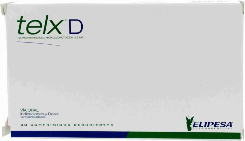 Telx D 80/12.5mg, 30