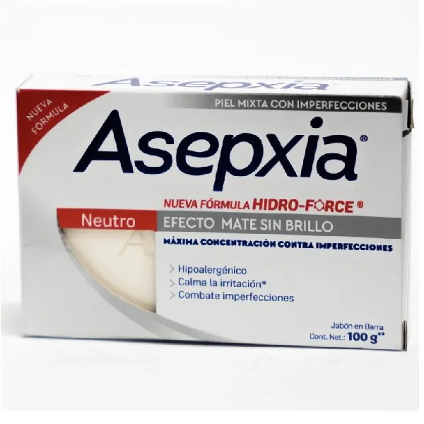 Asepxia Neutro Jabon 100gr.