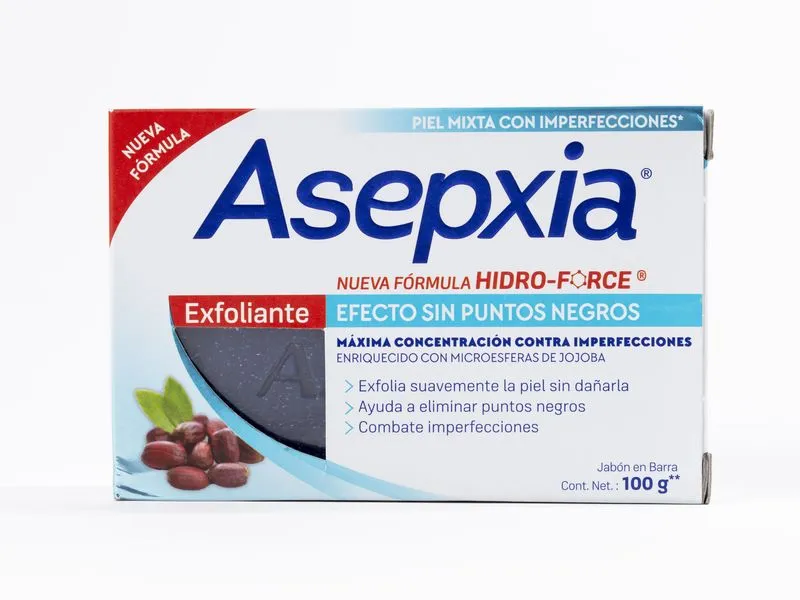 Asepxia Exfoliante Jabon 100gr.