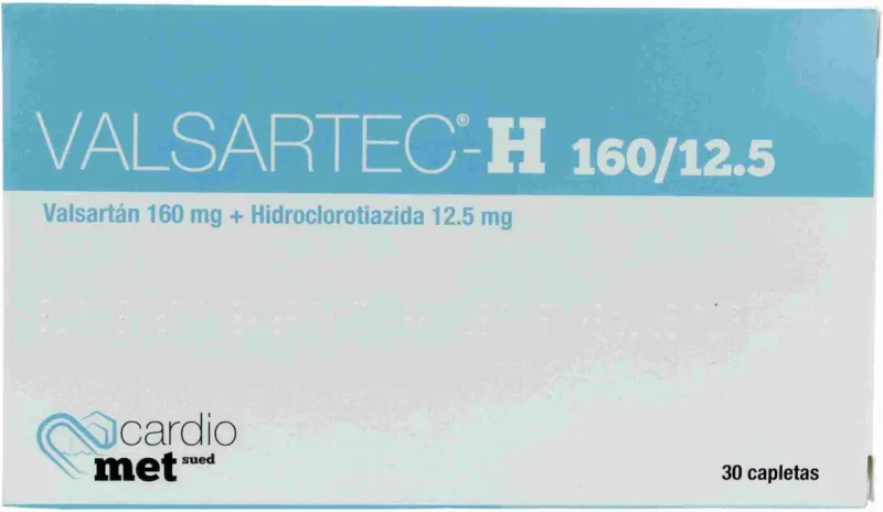 Valsartec H 160/12.5mg, 30
