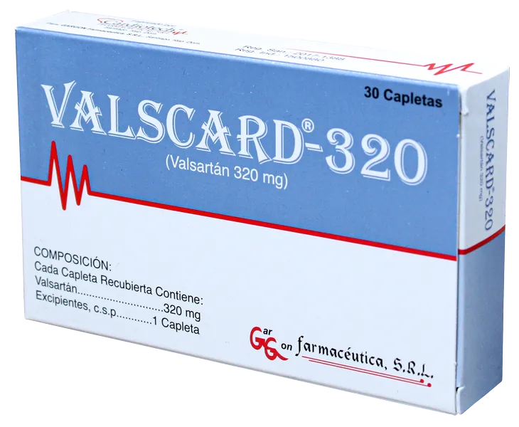 Valscard-320, 30 Tabletas