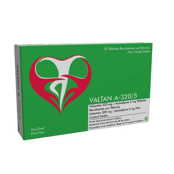 Valtan A 320/10mg, Caja de 30 Tabletas Recubiertas