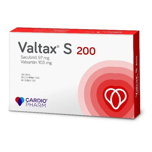 Valtax S 200, 30 Comprimidos