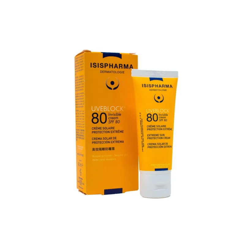 Isis Pharma Uveblock Spf80 Tinted 40ml