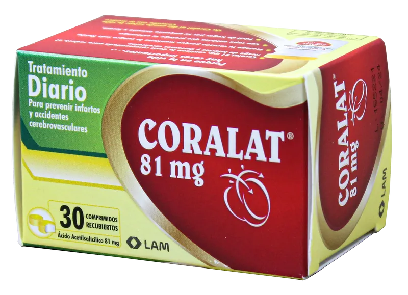 Coralat 81mg Tableta /30