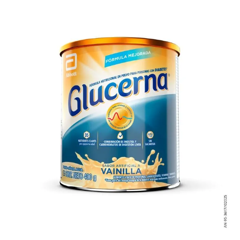Glucerna Vainilla 400grm Polvo