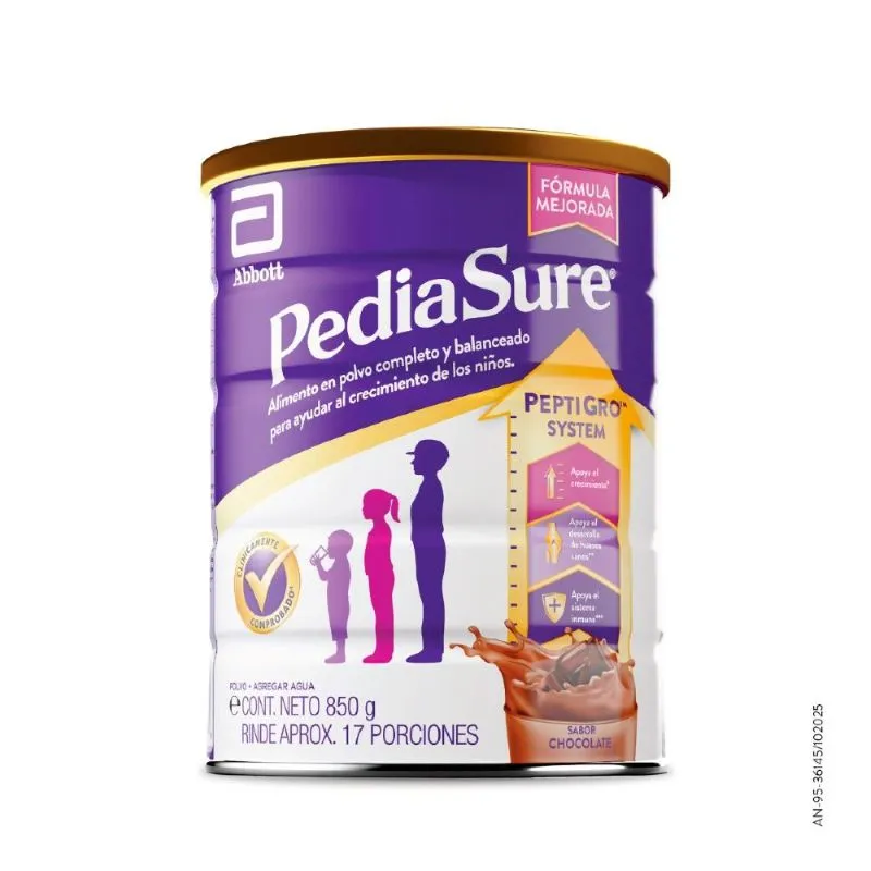 Pediasure Chocolate Polvo 850gr (Nueva Form)