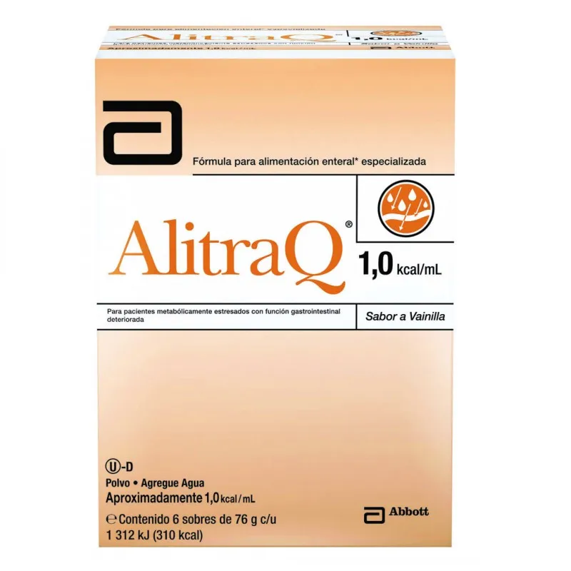 Alitraq Vainilla 76gr Sob./6
