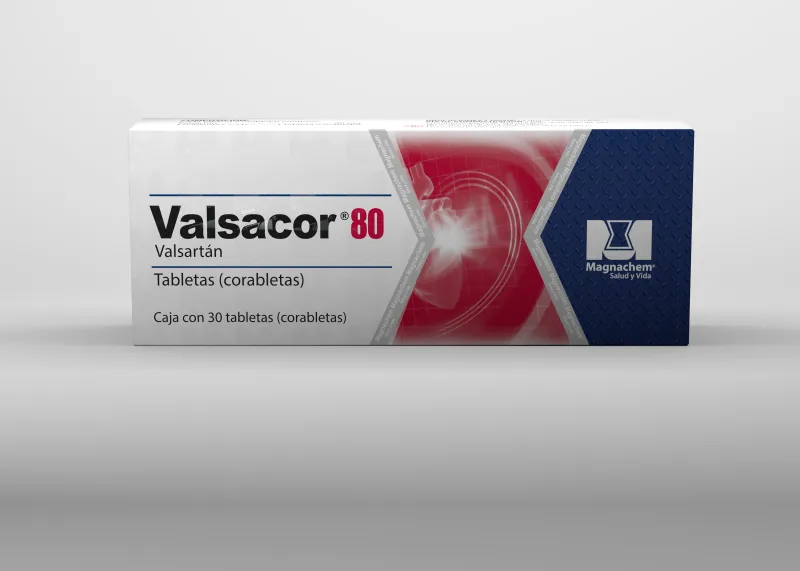 Valsacor 80mg 30 Corabletas D