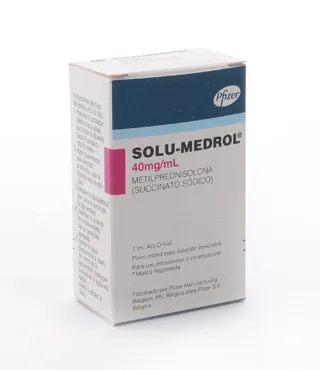 Solu Medrol 40 mg x 1 cc
