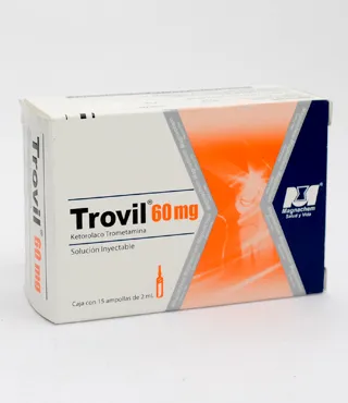 Trovil 60 mg Caja x 15 Ampollas de 2 ml D