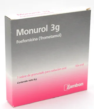 Monurol Granulado 3 g 1 Sobre para Solucion Oral