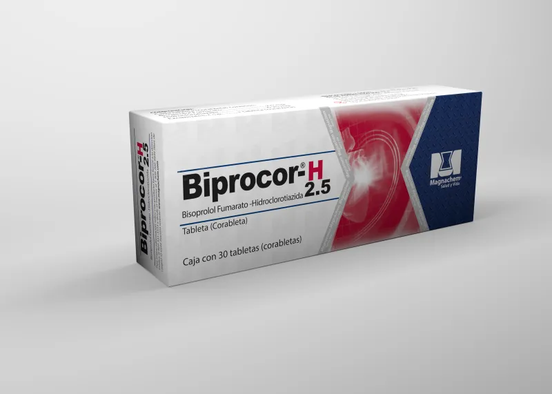 Biprocor H 2 5mg 30corabletas D