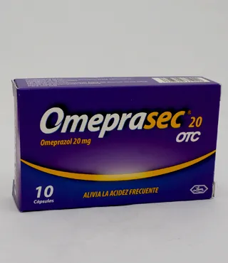 Omeprasec 20mg 10 Capsulas