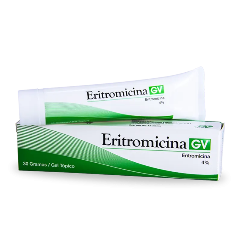 Eritromicina 4% GV Locion Topica 30 ml