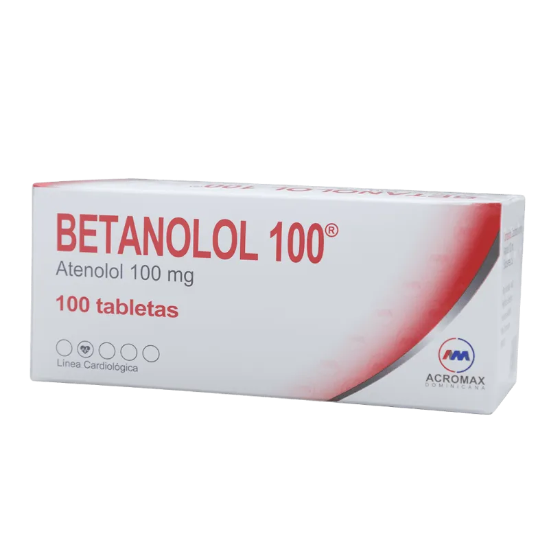 Betanolol 100mg x 100 Tab