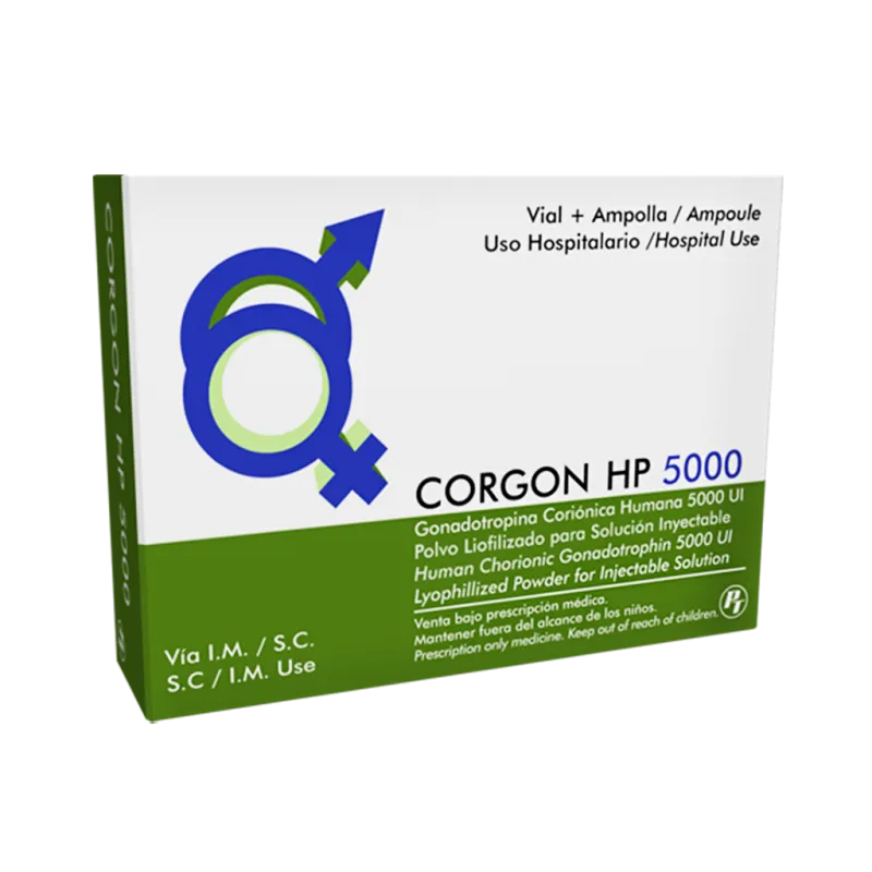 Corgon Hp 5000 ui/Vial