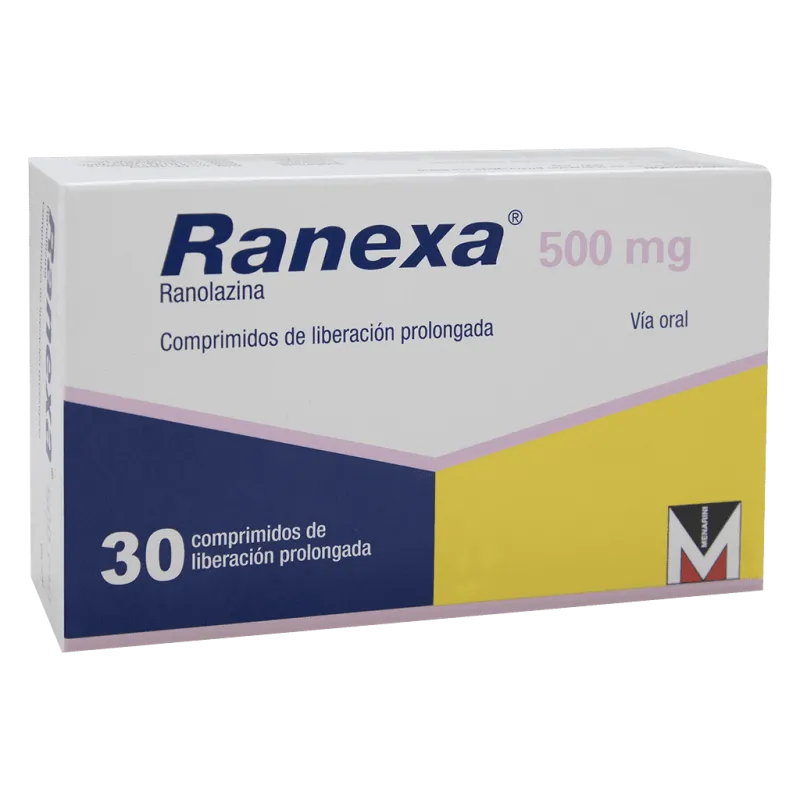 Ranexa 500mg x 30comp