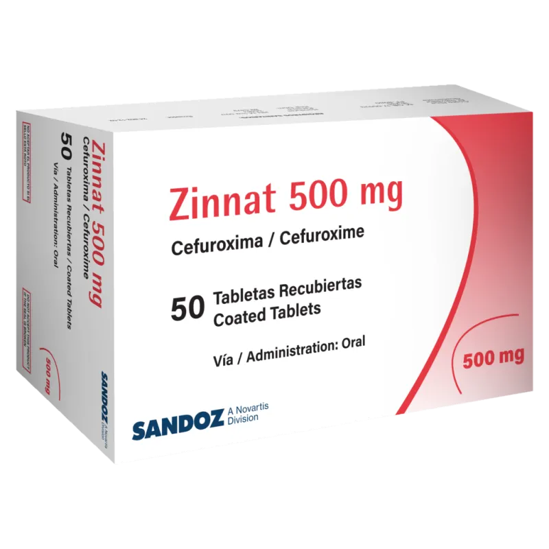 Zinnat 500mg x 50tab