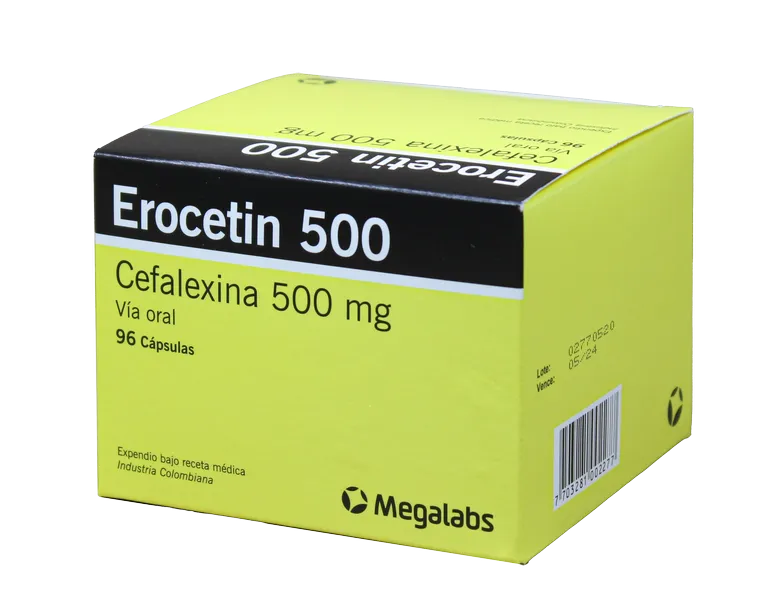 Erocetin 500mg Tableta/96