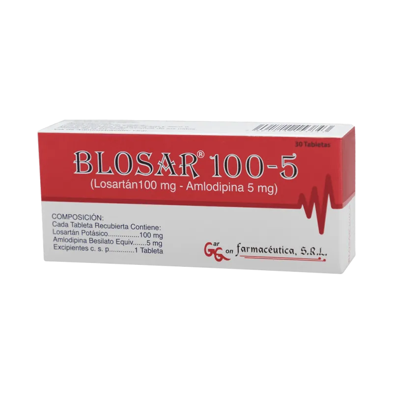 Blosar 100/5mg x 30tab