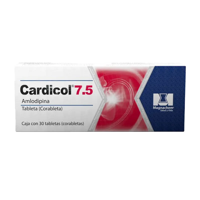 Cardicol 7.5 mg x 30 Corabletas