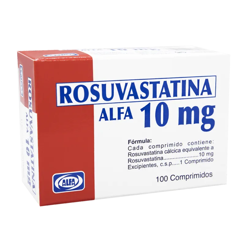 Rosuvastatina Alfa 10mg x 100 Tab