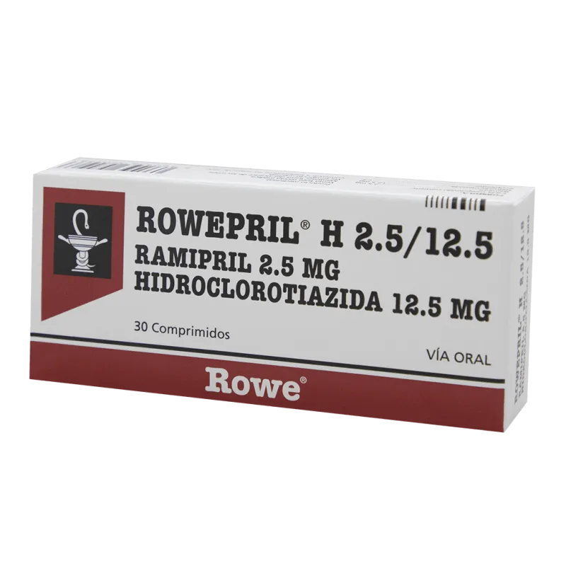 Rowepril H 2.5mg /12.5 x 30 Compr