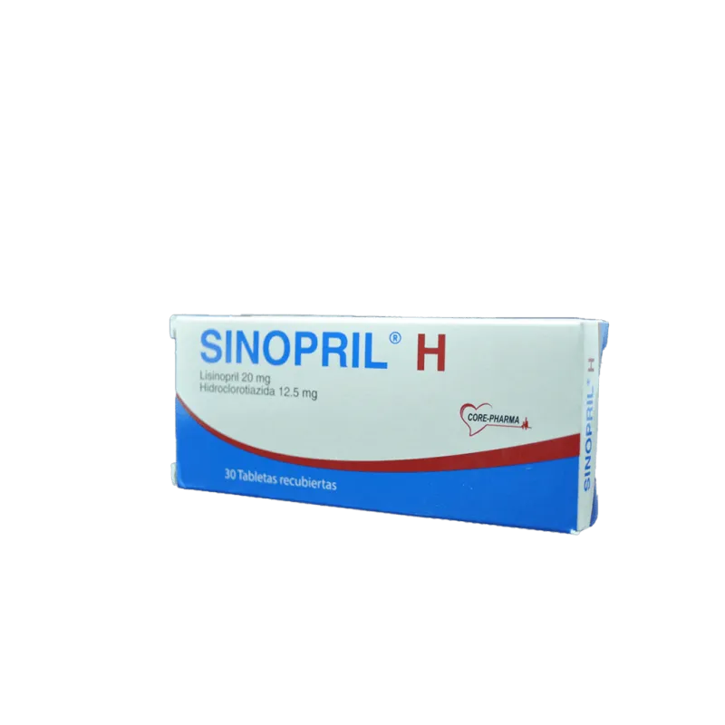 Sinopril H 20mg/12.5mg x 30cap