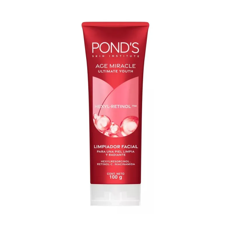 Ponds Age Miracle Limp Fac He Retin 100g