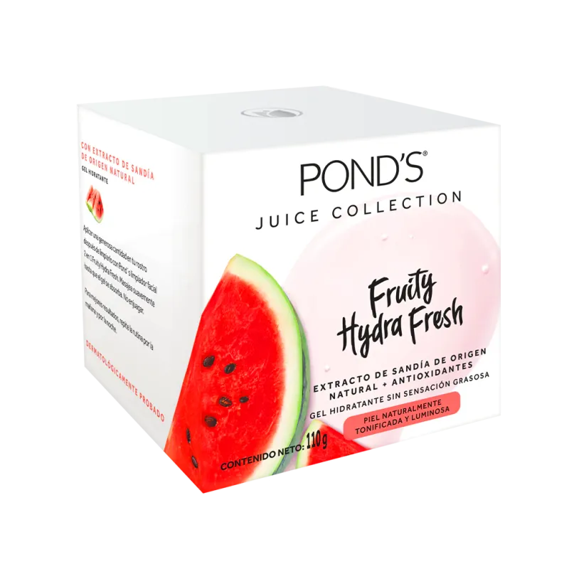 Ponds Gel Fruity Hydrat Fre Sand 8x110g