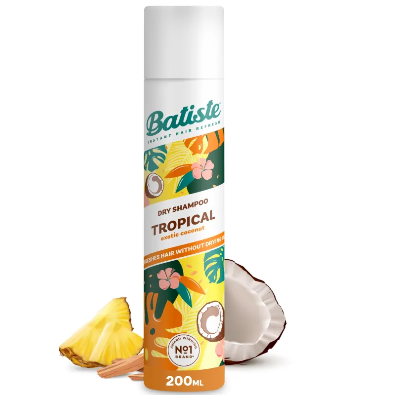 Batiste Dry Shampoo Tropical 200ml