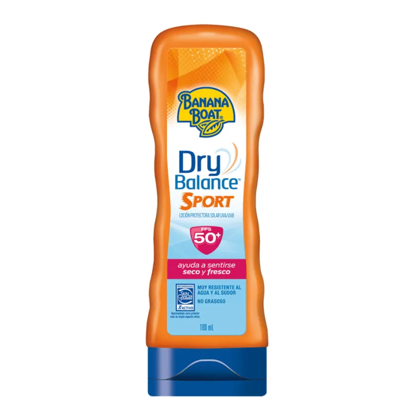 Banana Boat Locion Dry B. Sport Fps50 180 ml