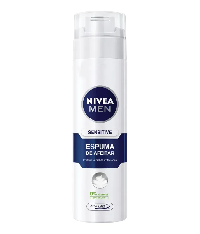 Nivea For Men 200 ml Espuma de Afeitar Suave