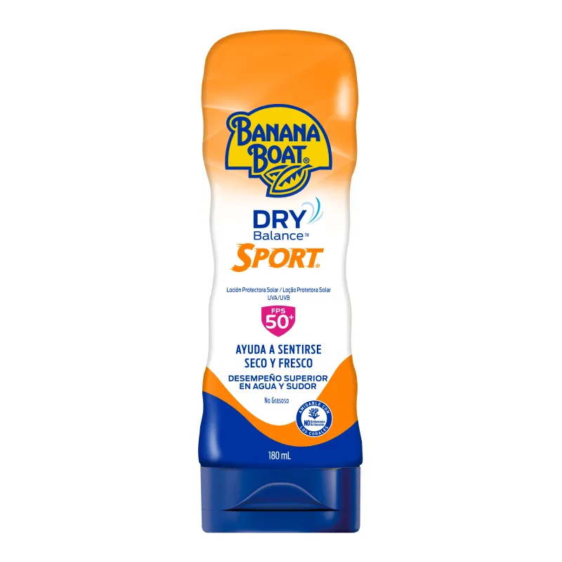 Banana Boat Locion Dry Balance Sport Spf50+ 180 ml