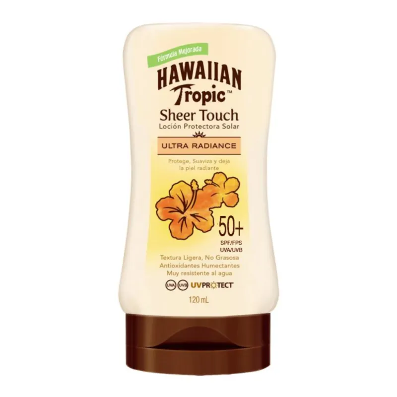 Hawaiian Tropical Locion Protector Solar Spf50+ 120 ml