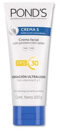 Pond´S Humectante Crema S Facial Uva Fps30 100 g