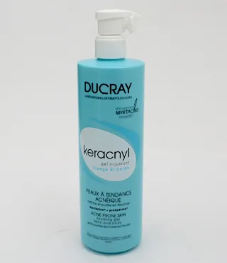 Ducray Keracnyl Gel Moussant Visage Corporal 400 ml