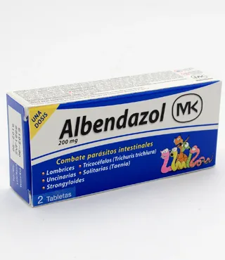 Albendazol MK 200 mg 30 Tabletas