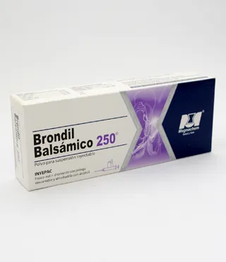 Brondil Balsamico 250 mg Polvo para Suspension Inyectable