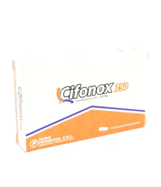 Cifonox 750 mg 14 Capletas