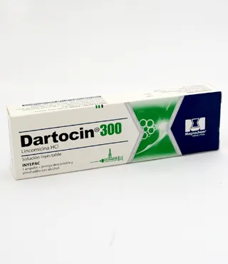 Dartocin 300 mg 1 Ampolla Solucion Inyectable