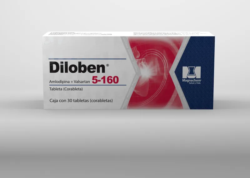 Diloben 5/160 mg 30 Corabletas