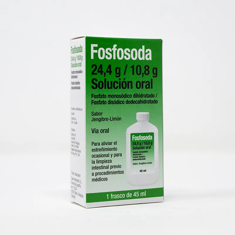 Fleet Fosfosoda Sabor A Jenjibre y Limon 45 ml