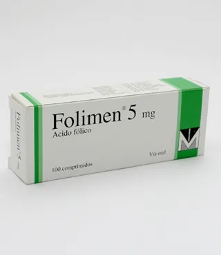 Folimen 5 mg 100 Comprimidos