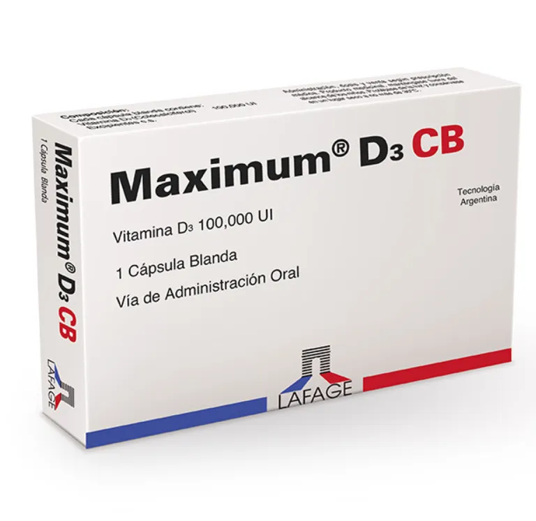 Maximum D3 Cb 100,000 ui 1 Capsula Blanda